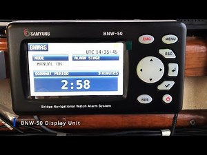 Samyung BNW-50 BNWAS | Bridge Navigational Watch Alarm System