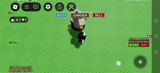 Capybara Success in Grow A Garden on Roblox