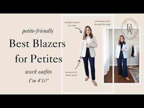 Petite-Friendly Blazers for Spring & Summer (Best Fits for 4'10")