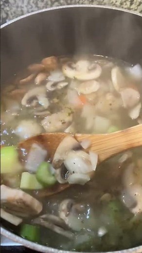 Chicken noodle soup- comfort food ! ❤️😋👍 and sub for more ! Easy dinner idea