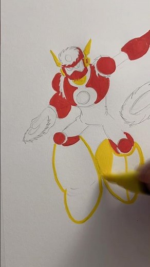 Drawing Metal Man in 60 Seconds