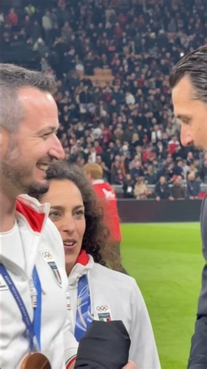 Medalists with Milan in their hearts: Federica Brignone & Dominik Paris 🏅🏅 | #shorts