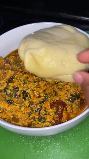 Delicious Fufu and Egusi Soup Explained! Nigerian TikTok Classic