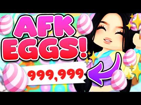 How to AFK Farm Candy Eggs in Adopt Me! 🥚 EASY Sugarfest Method