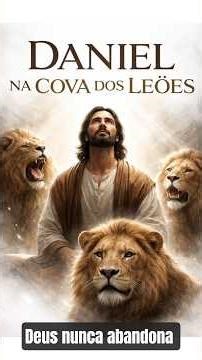 Daniel na Cova dos Leões — Deus sempre Conosco 🙏