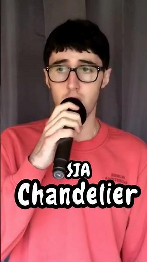 Chandelier by Sia . (Singing Cover by Siôn Evans) 🎵🎵. #singing #sia