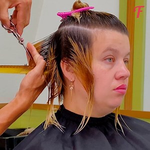 Dramatic Pregnancy Makeover: From Frumpy to Fabulous! 🤰💄 #fabiosa_beauty #GLAMBAE #PregnancyMakeover #FrumpyToFabulous #GlamMom #MaternityTransformation #BeautyJourney #ExpectingMom #MakeoverMagic | GLAM BAE