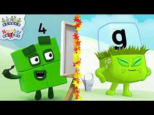 Four and More! | Learn to Read and Count | @LearningBlocks - Videos For Kids