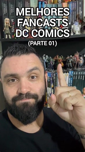MELHORES FANCASTS DC COMICS! ❤️ (PARTE 01) | OHM #SHORTS