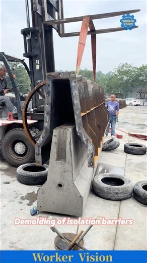 Demolding of isolation barriers