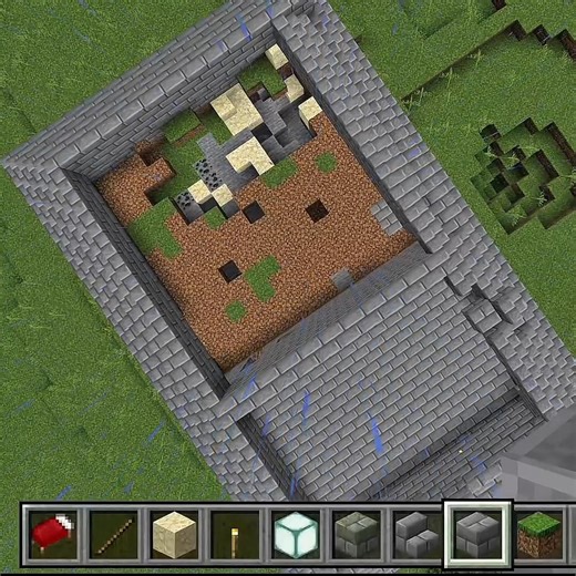 Part 1 | Making Home in Minecraft please tell design #foryou #minecraftaesthetic #minecraftart