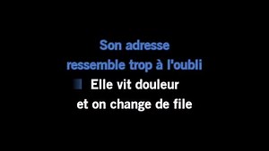 Elle vit Karaoke - Chimène Badi