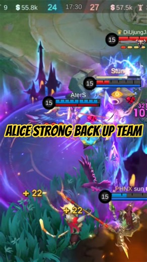 back up time late game #mlbb #mobilelegends #alicetopglobal #shorst #trending