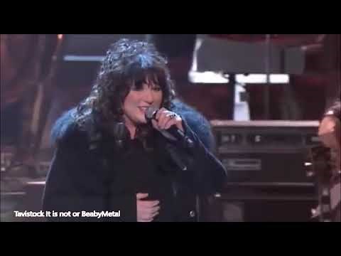 ハートがツェッペリン の前で「天国への階段」を歌う(Live at Kennedy Center Honors) 途中から二重音声内一音声加工