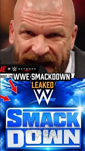 WWE Smackdown Leaked Again .. #wwe #ytshorts