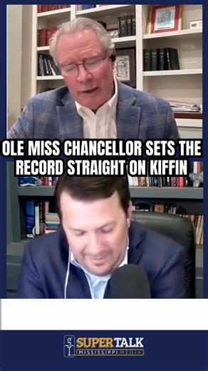 The University of Mississippi - Ole Miss Chancellor Dr. Glenn Boyce sets the record straight on Kiffin | SuperTalk Mississippi