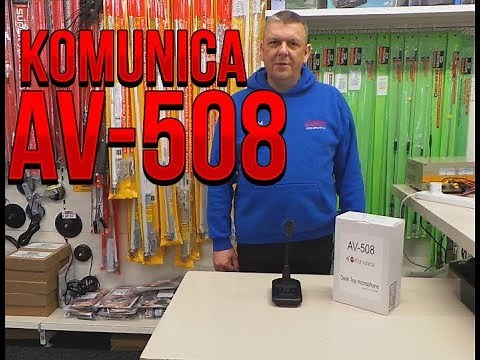 LAMCO Showcase | Komunica AV-508 Desk Mic