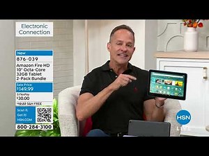 Amazon Fire HD 10" OctaCore 32GB Tablet 2Pack Bundle