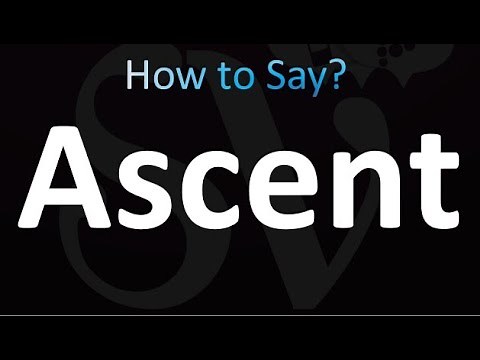 How to Pronounce Ascent (Correctly!)