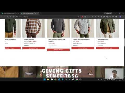Clone Orvis Website Using HTML & CSS
