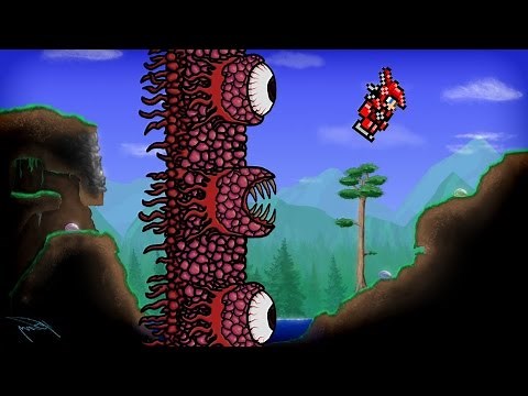 Terraria - WALL of FLESH // Easy Strategies for Infallible Victory PS4/Xbox One/PC