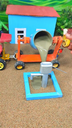 😱 Mini Handmade Realistic Handpump | DIY Mini Tractor Machine #shorts #youtubeshorts