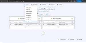 Unique and amazing time converter by different time zone.