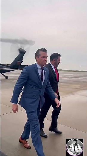 SecWar @PeteHegseth wheels down at Quantico for his historic speech to America's military leadership