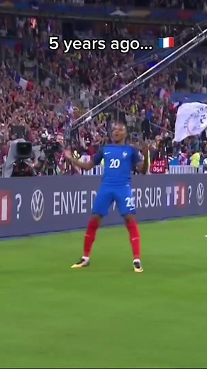 Kylian Mbappe First Goal in Blue vs Netherlands - 5 Years Ago | Throwback