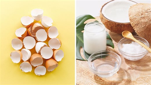 Cómo hacer ácido hialurónico en casa usando cáscaras de huevo y aceite de coco