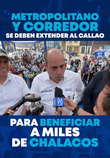 🔵⚪ Seguimos abriendo camino al progreso en el Callao, gestionando una mejor transitabilidad que por años pareció imposible. Hoy, tocando puertas y sin rendirnos, avanzamos con la convicción de que el Metropolitano puede llegue hasta el primer puerto y hacer que el Corredor extienda su recorrido hasta La Punta. Este paso significaría una movilidad más digna para los chalacos, una mejor conexión con más distritos de Lima y del Callao, y una ciudad que avanza con igualdad de oportunidades. ¡Porque