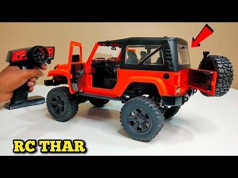 RC Thar Jeep Simulation 4X4 Model Car Unboxing & Testing – Chatpat toy tv