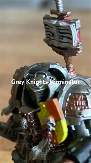 Finished my Grey Knights terminator!