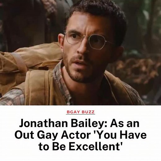 🎭✨ “As an out gay actor, you have to be excellent.” — Jonathan Bailey The Bridgerton star just gave a powerful interview about the double standards queer actors still face in Hollywood — and why he refuses to hide who he is. From the stage to the screen, Bailey proves that authenticity is excellence. 💫🏳️‍🌈 👏 Read why his words matter now more than ever. Link in bio or below: 👉 https://b-gay.com/jonathan-bailey-as-an-out-gay-actor-you-have-to-be-excellent/?utm_medium=social&utm_source=Faceb