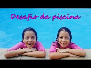 DESAFIO DIFERENTE NA PISCINA