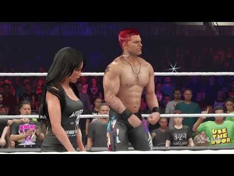 Myles and Kyla Vs Seth Rollins and Becky Lynch. NXT Unity Tag Titles. WWE2k25.