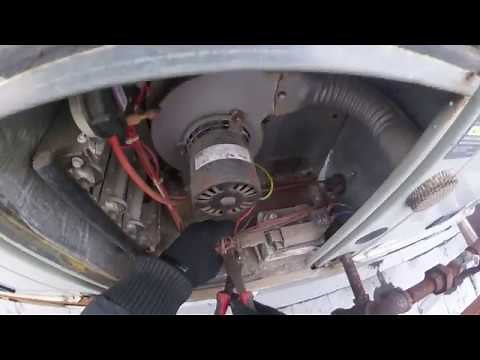 HVAC: Gas Furnace Inducer Motor Replacement/Installation (Trane RTU) HVAC Service Call-NO HEAT!