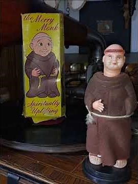 The Merry Monk. 1970s Novelty Toy