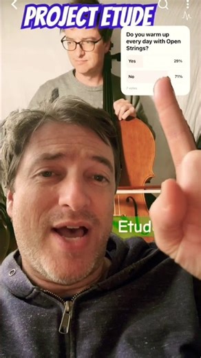 Votes: GO WARM UP with OPEN STRINGS! #vote #poll #warmup #openstrings #cello