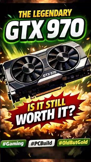 GTX 970 in 2026 — Still Worth It? #techshorts #viraltech