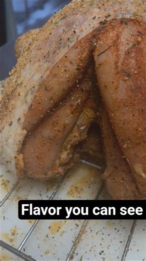 This Turkey Is Seasoned to PERFECTION Before the Deep Fryer! 🦃🔥 | BBQ Flavor Hack You Need #turkey