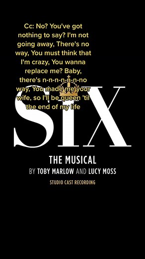 No Way - Six: The Musical #catherineofaragon #sixthemusical #six #foryoupage #fyp #theatre #theatrekid #xyzbca