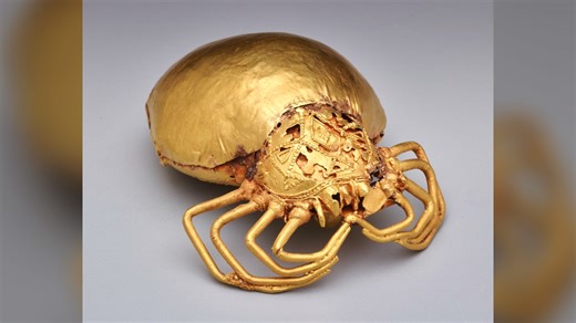 Asante spider: A rare African sword ornament from Ghana's Gold Coast that later helped a man in Texas barter for his life