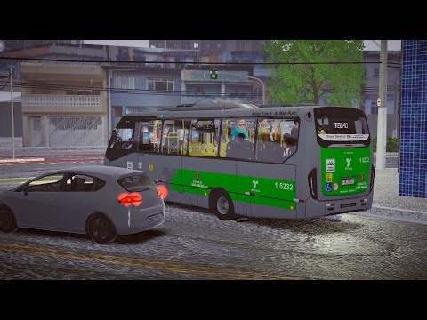 [GAMEPLAY] Fazendo a Linha 9166 sentido Terminal - Proton Bus Simulator