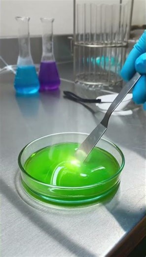 ASMR Science Lab Goo 🧪 Futuristic Slime Experiment & Satisfying Sounds