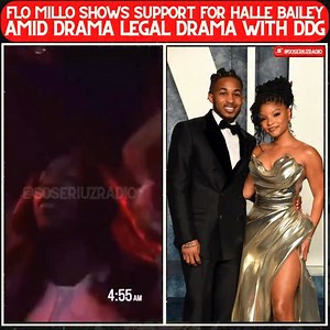 4.1K reactions · 162 shares | Flo Milli shows her support for Halle Bailey amid legal drama with DDG  #flomilli #hallebailey #ddg | soseriuzradio | Facebook