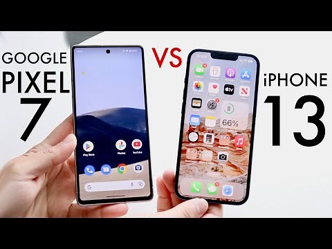 Google Pixel 7 Vs iPhone 13! (Comparison) (Review)