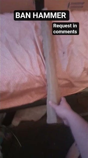 Ban hammer prop #roblox #propmaking