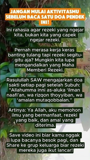 amalan doa pelancar rezeki #amalan #rezekilancar