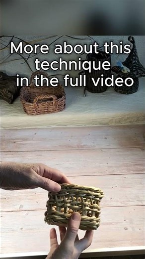 Basket Weaving | Three-Tube Rope